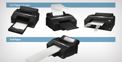 多种进纸方式 - Epson SureColor P5080产品功能